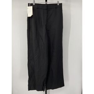 COS Black Wide-Leg Pants